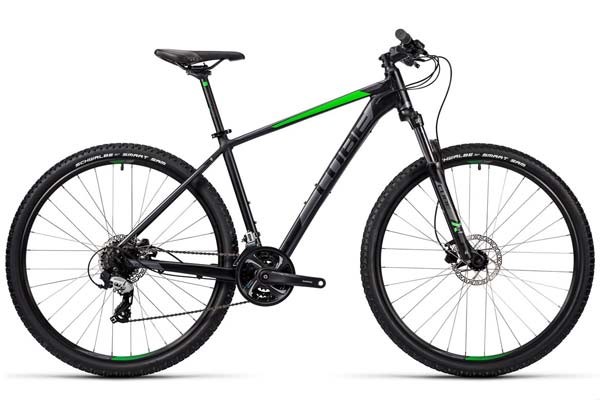 Cube hardtail mountain bike